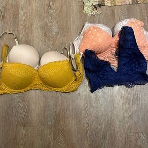 Bra bundle 36D